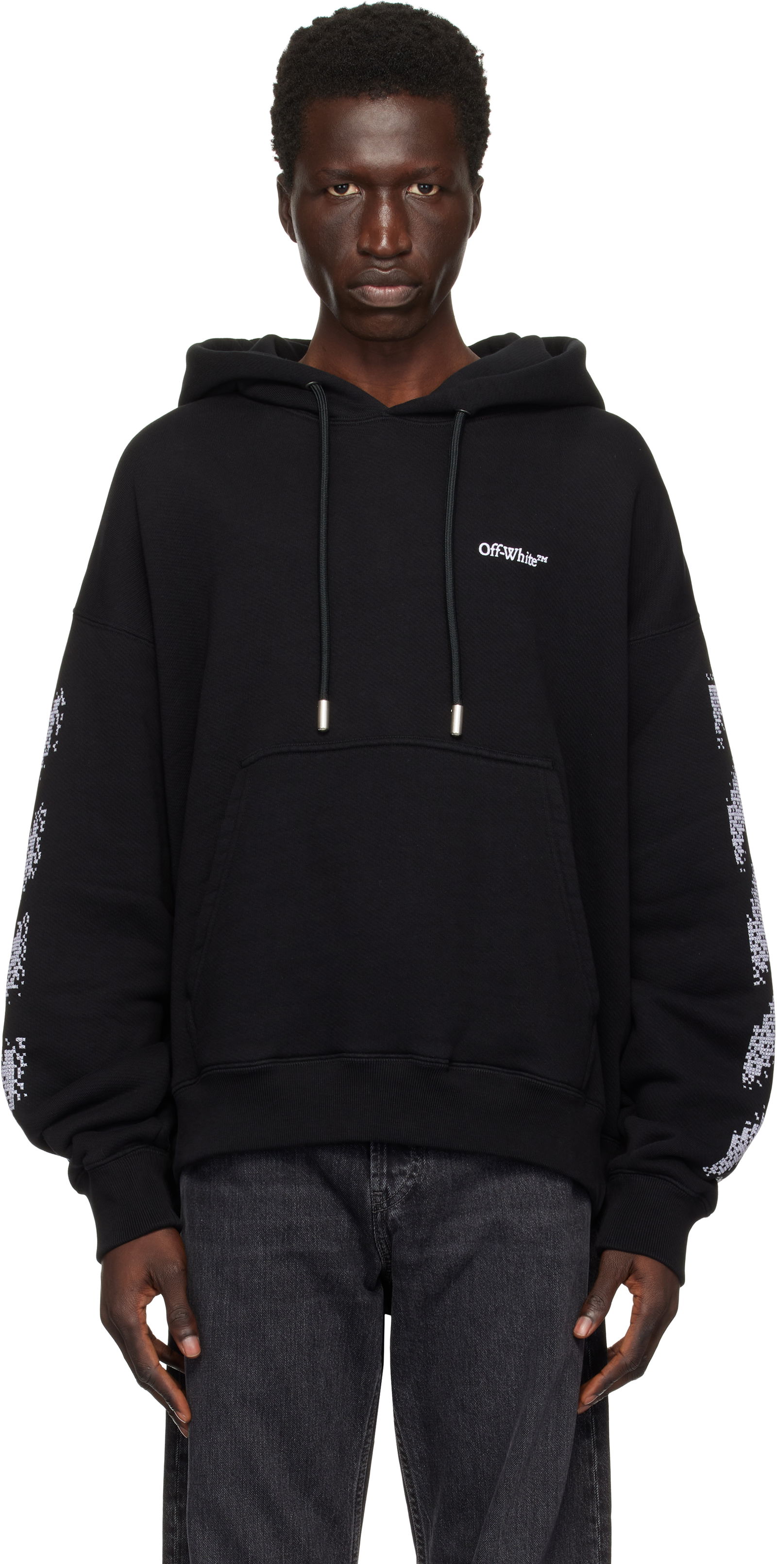 Pixel Diag Skate Hoodie