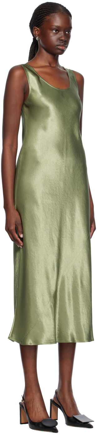 Šaty Max Mara Max Mara Talete Midi Slip Dress Zelené | 2416221078600, 1