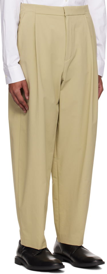 Nohavice BOSS Hugo Modern-Fit Trousers Béžová | 50532940, 1