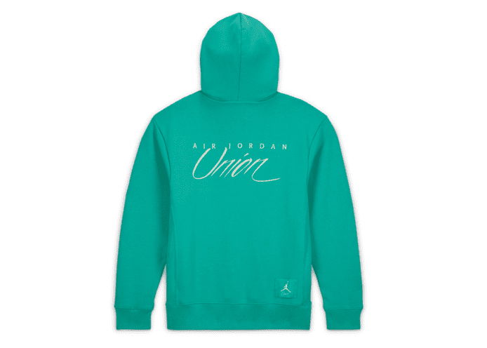 Mikina Jordan Union x MJ Fleece Hoodie Zelené | DV7335-348, 0