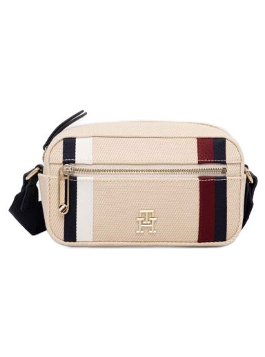 Taška cez rameno Tommy Hilfiger Icon Bag Béžová | AW0AW15156