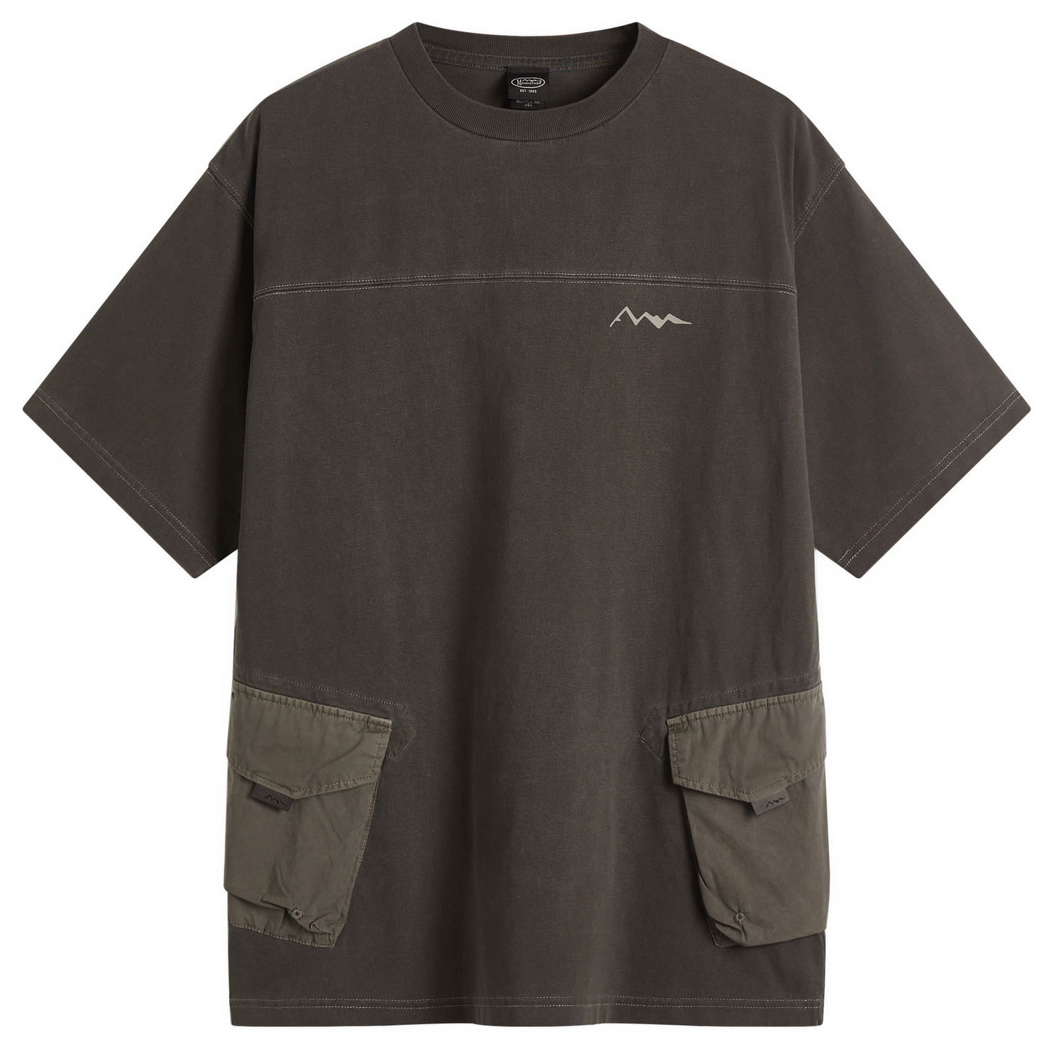 Tričko Manastash Manastash Disarmed T-Shirt with Pockets, Size Large Šedá | 7925135002-010, 1