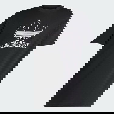 Tričko adidas Performance Outline Trefoil T-Shirt Čierna | JP1088, 3
