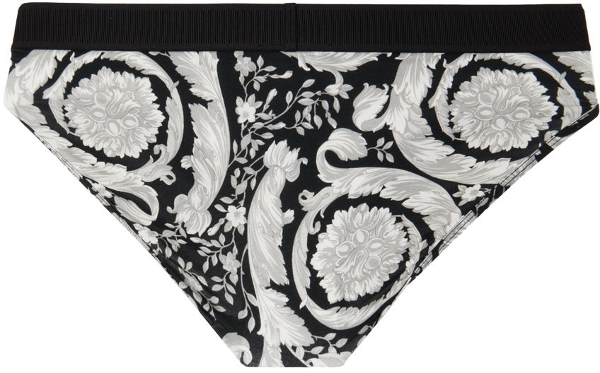 Nohavičky Versace Low-Rise Briefs Čierna | 1014036_1A11603, 1