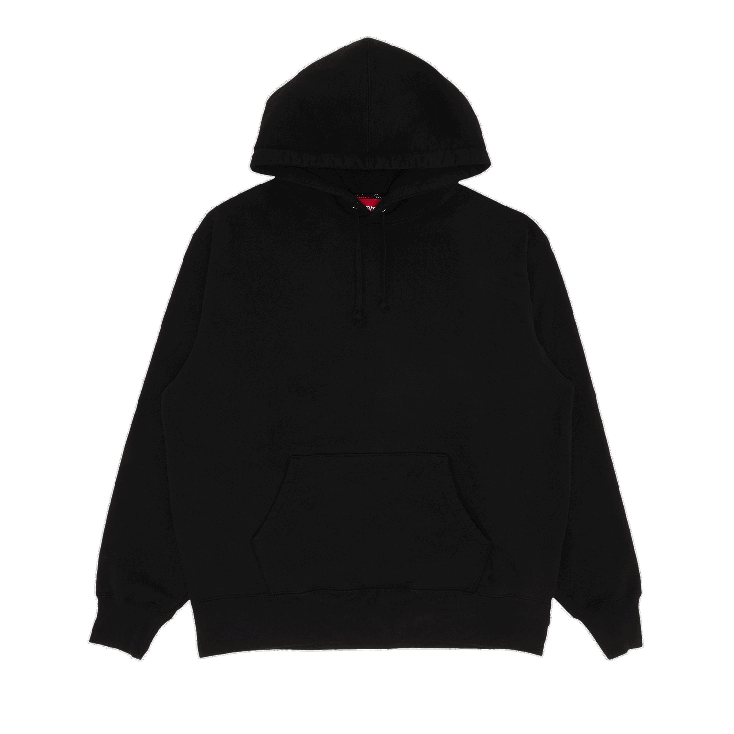 Mikina Supreme Satin Applique Hooded Sweatshirt Čierna | FW22SW34 BLACK, 0