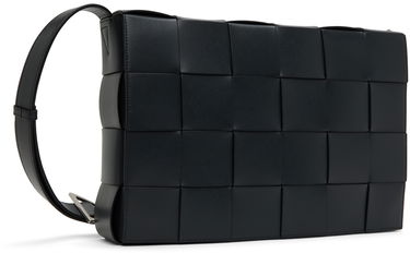 Taška cez rameno Bottega Veneta Bottega Veneta Maxi Cassette Shoulder Bag Čierna | 778320VB1K0, 1