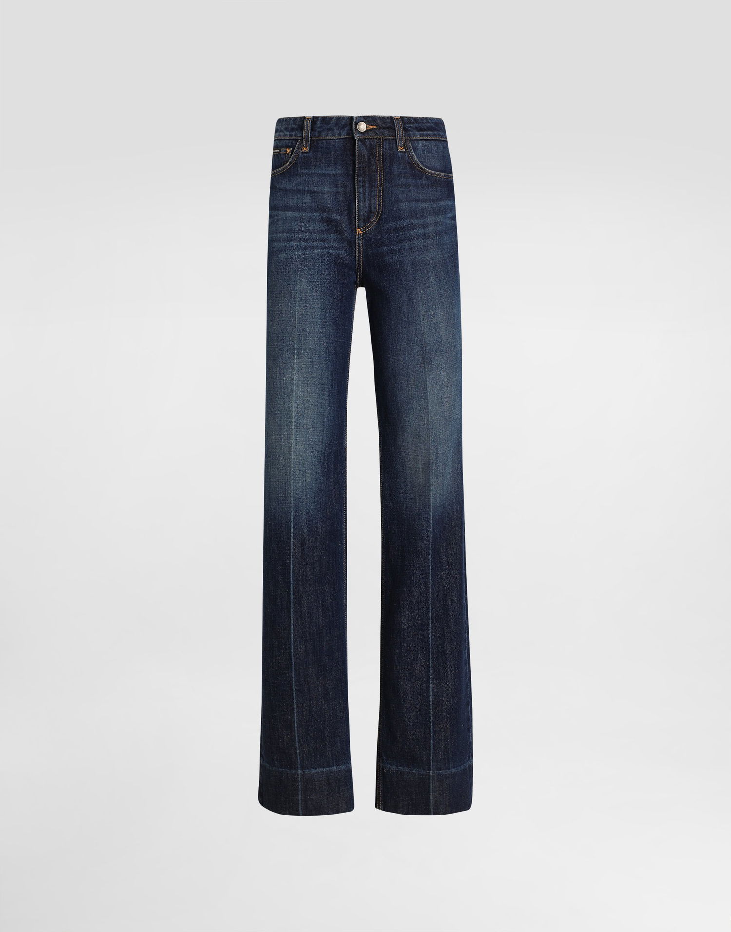 Džínsy Dolce & Gabbana Dolce & Gabbana Wide-Leg Jeans Modrá | FTC79DG8LY9S9001, 0