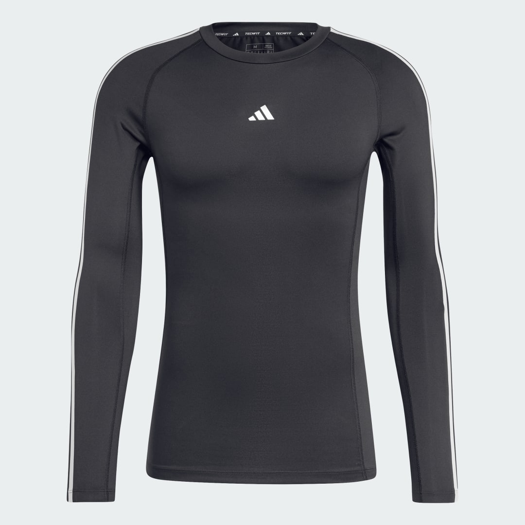 Techfit Compression Training 3-Stripes Long Sleeve