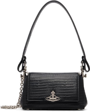 Taška cez rameno Vivienne Westwood Vivienne Westwood Small Hazel Shoulder Bag Čierna | 46030001W-L00C0-, 0