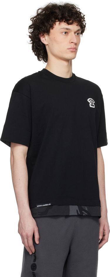 Tričko AAPE by A Bathing Ape AAPE by A Bathing Ape Fancy Main T-Shirt Čierna | AAPTEM1652XXNBKX, 1
