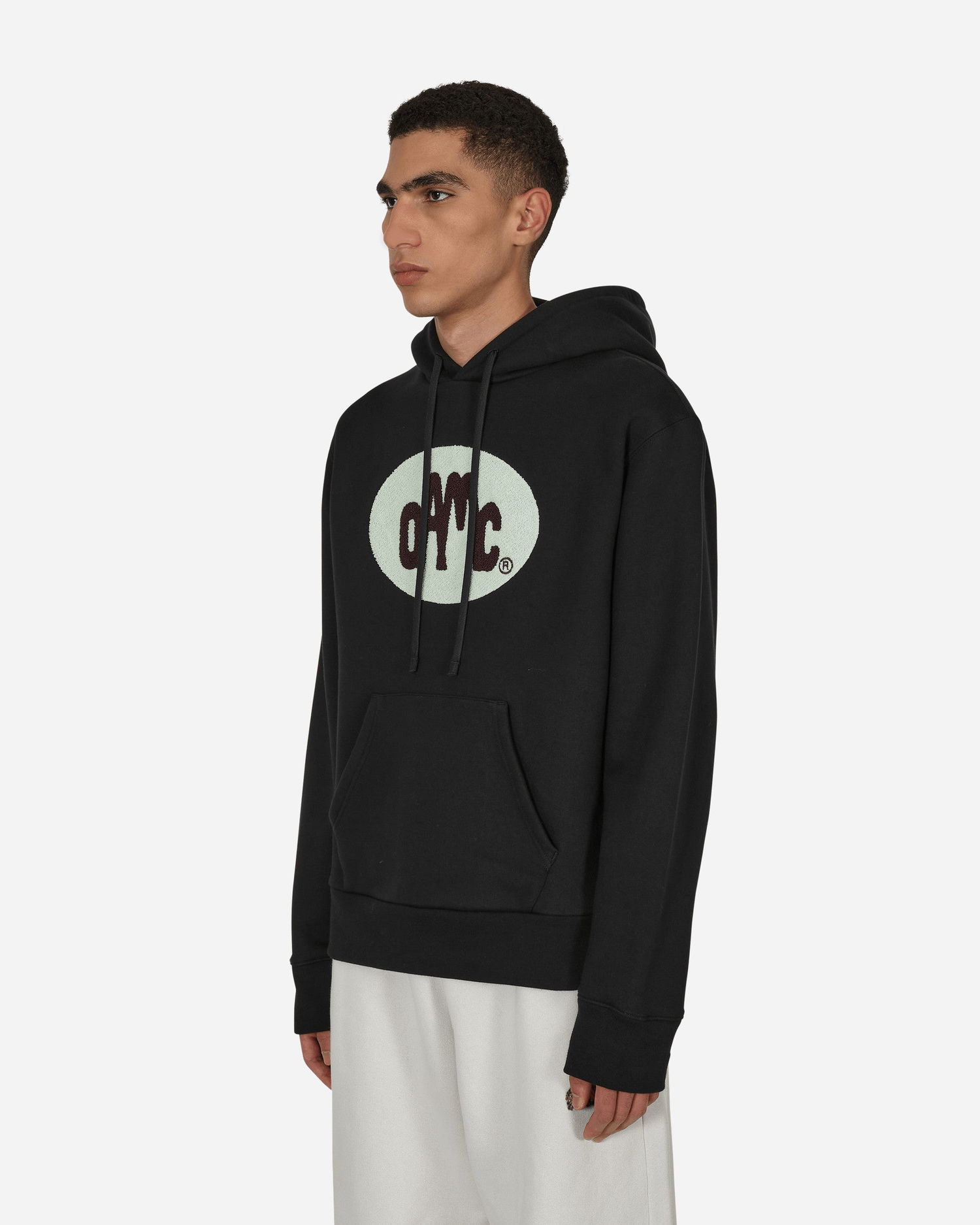 Mikina OAMC Ethos Hooded Sweatshirt Čierna | 22A28OAJ12 001, 1