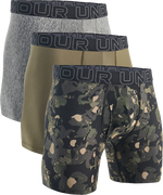 UA Perf Tech Nov 6in Boxer Briefs - 3 Pack