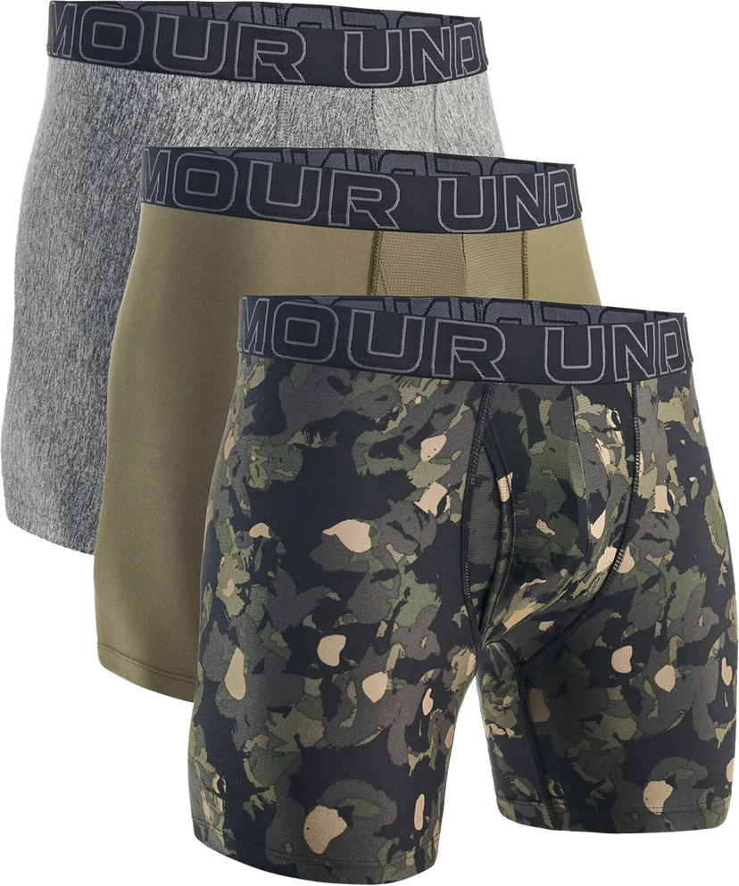 Boxerky Under Armour UA Perf Tech Nov 6in Boxer Briefs - 3 Pack Rôznofarebný | 1383879-391
