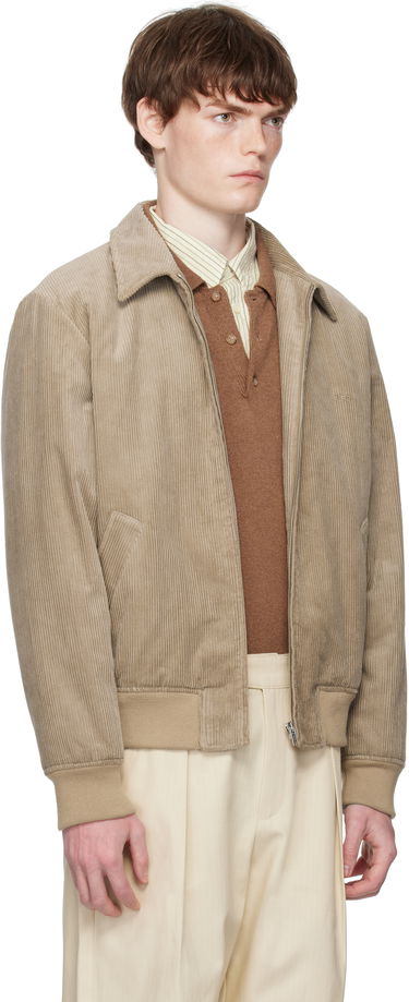 Bunda A.P.C. A.P.C. Giles Corduroy Jacket Béžová | COHBB-M32019, 4