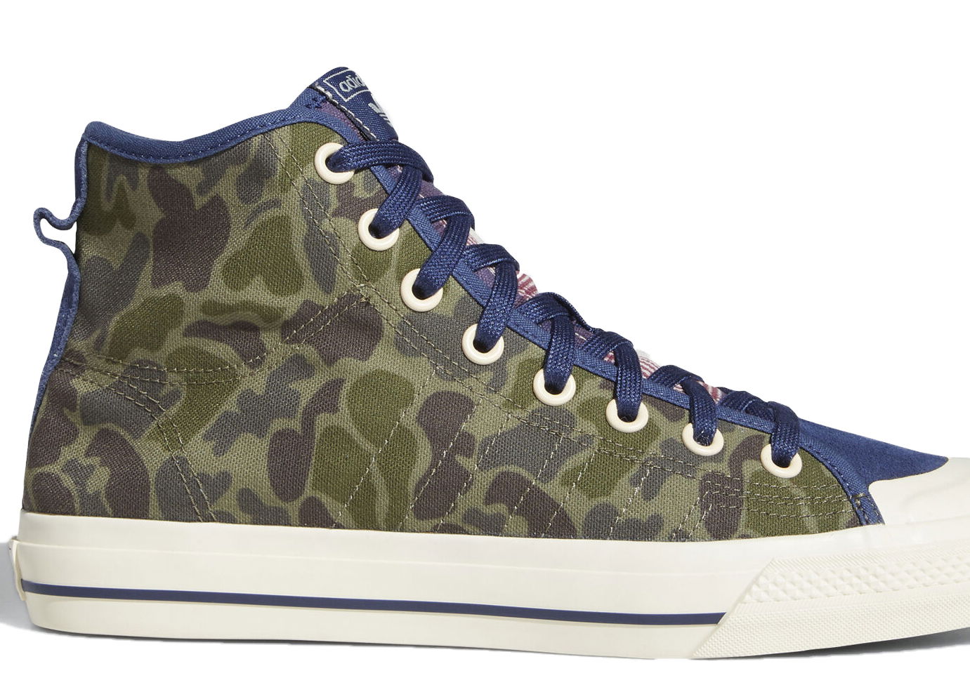 Tenisky a topánky adidas Originals Nizza High RF Camo Zelené | FV0682, 0