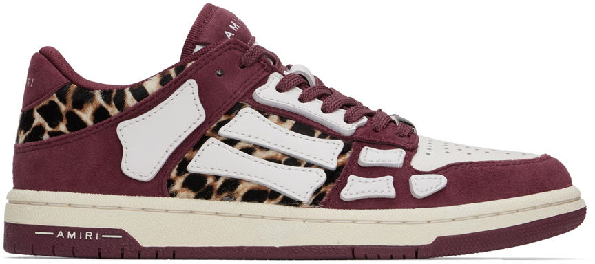 Tenisky a topánky AMIRI Leopard Skel-Top Low Béžová | AWFOSR1044, 0