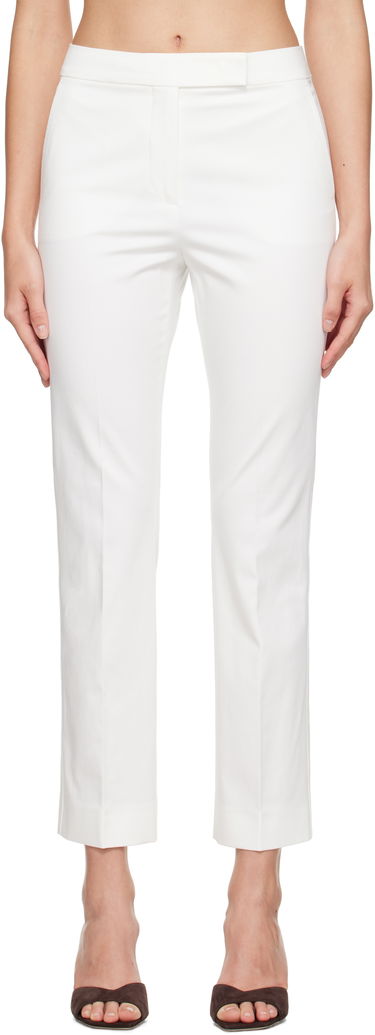 Nohavice Max Mara Max Mara Okra Cropped Trousers Biela | 2511131072600, 0