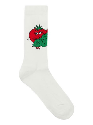 Ponožky Sky High Farm Tomatoes Socks Biela | SHF03K002 1