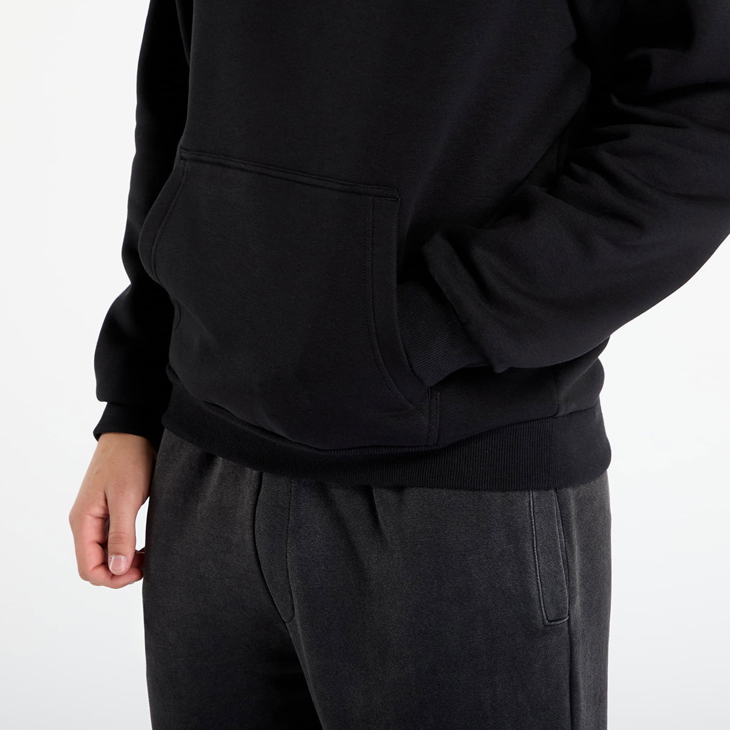 Mikina Urban Classics Sweatshirt Fluffy Hoody XL Čierna | TB6750-00007, 1