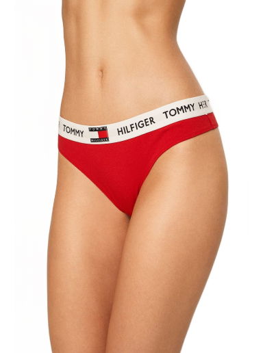 Nohavičky Tommy Hilfiger Thong Červená | UW0UW02198