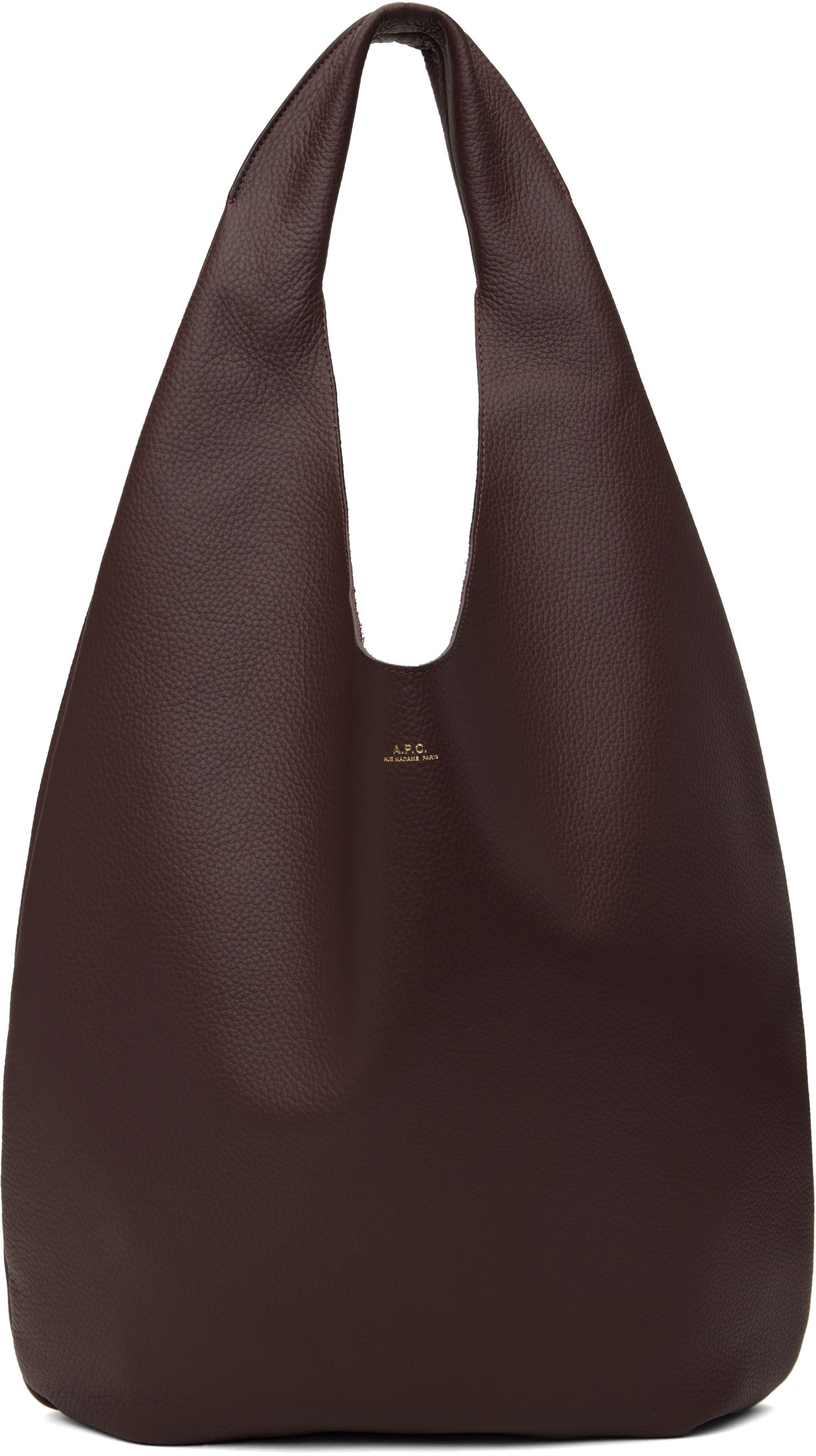 Tote bag A.P.C. 'Le Neige' Leather Shoulder Bag Hnedá | PXCBC-F67008, 0