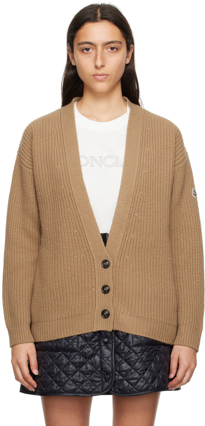 Sveter Moncler 5 Gauge Cardigan Béžová | I20939B00027M3325, 0