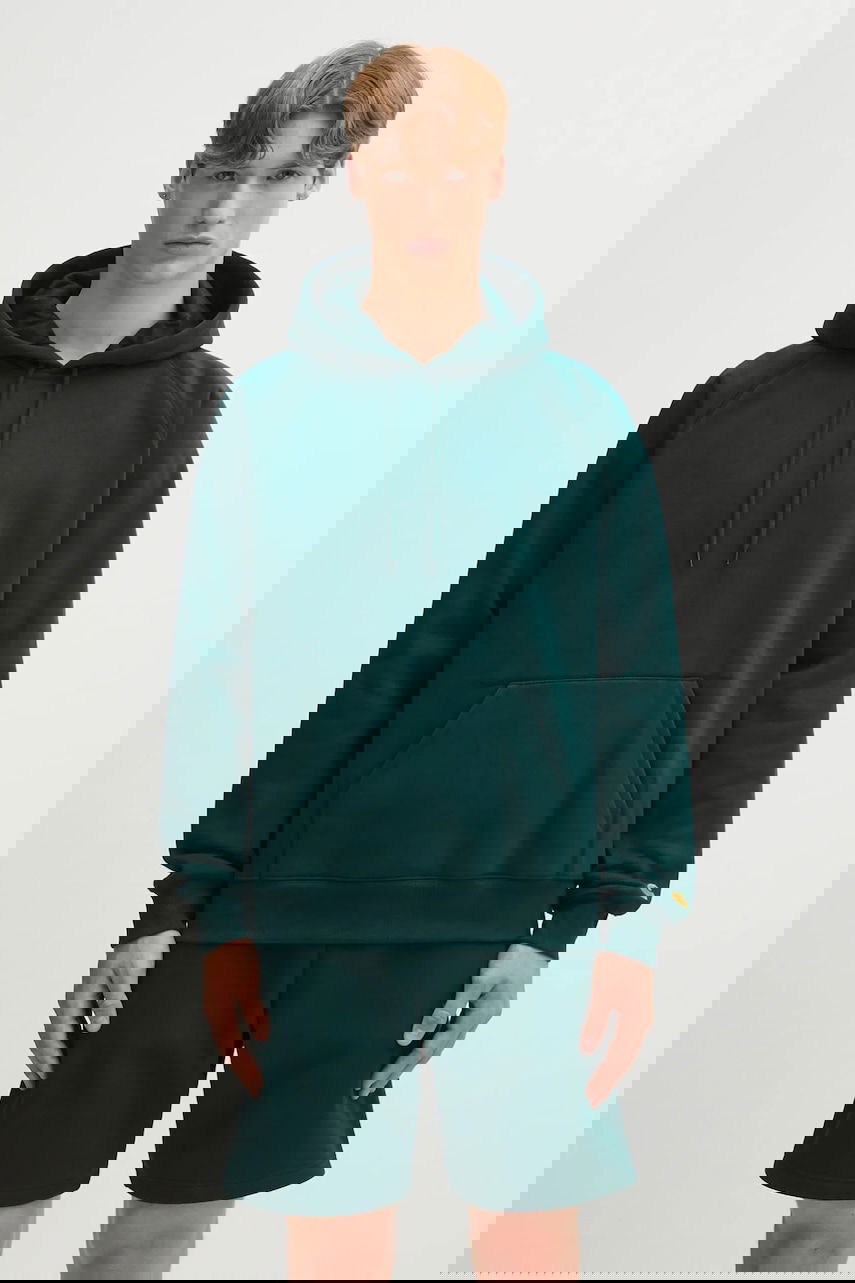 Mikina Carhartt WIP Hooded Chase Plain Sweatshirt Zelené | I033661.30YXX, 0