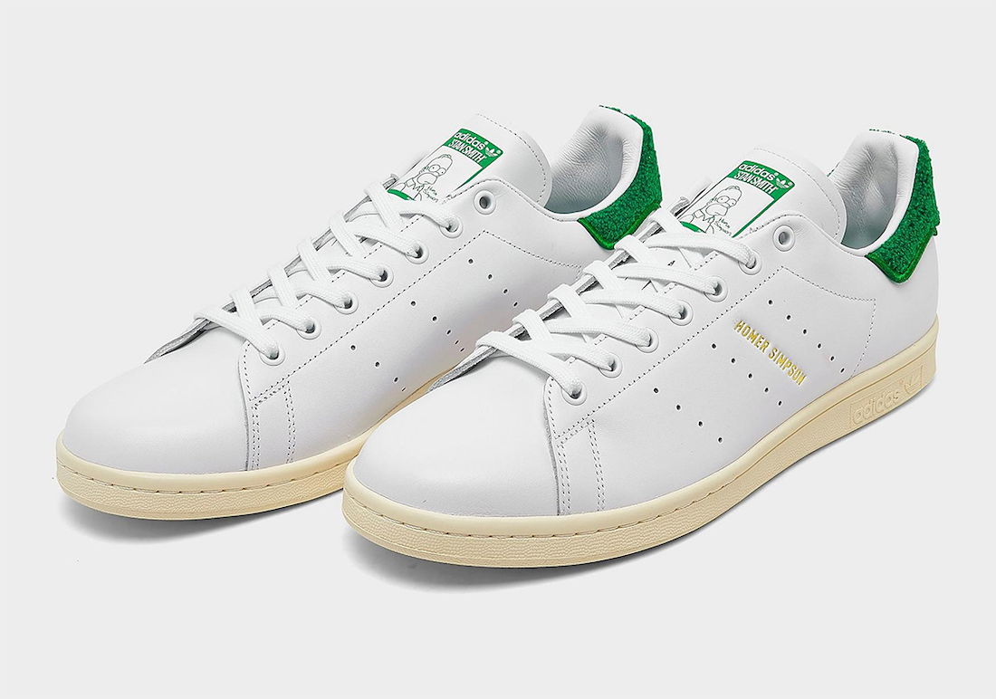 Tenisky a topánky adidas Originals Stan Smith "Homer Simpson" Biela | IE7564, 1