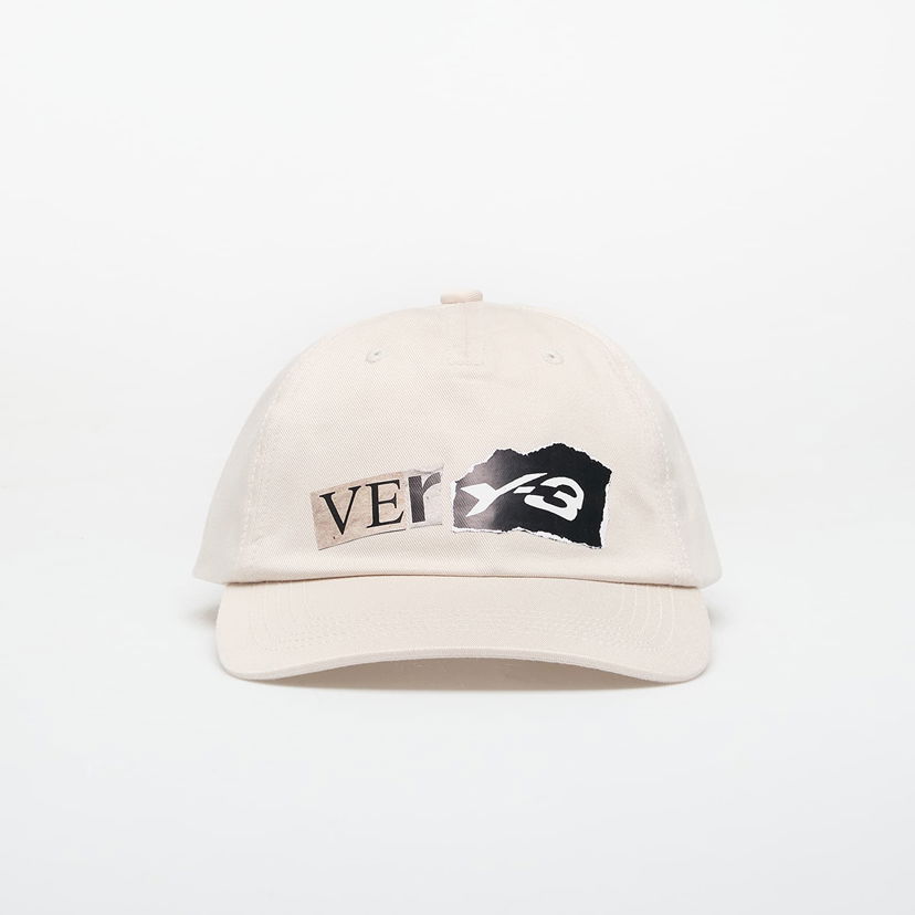 Šiltovka Y-3 Y-3 Graphic Dad Cap Béžová | KT3206