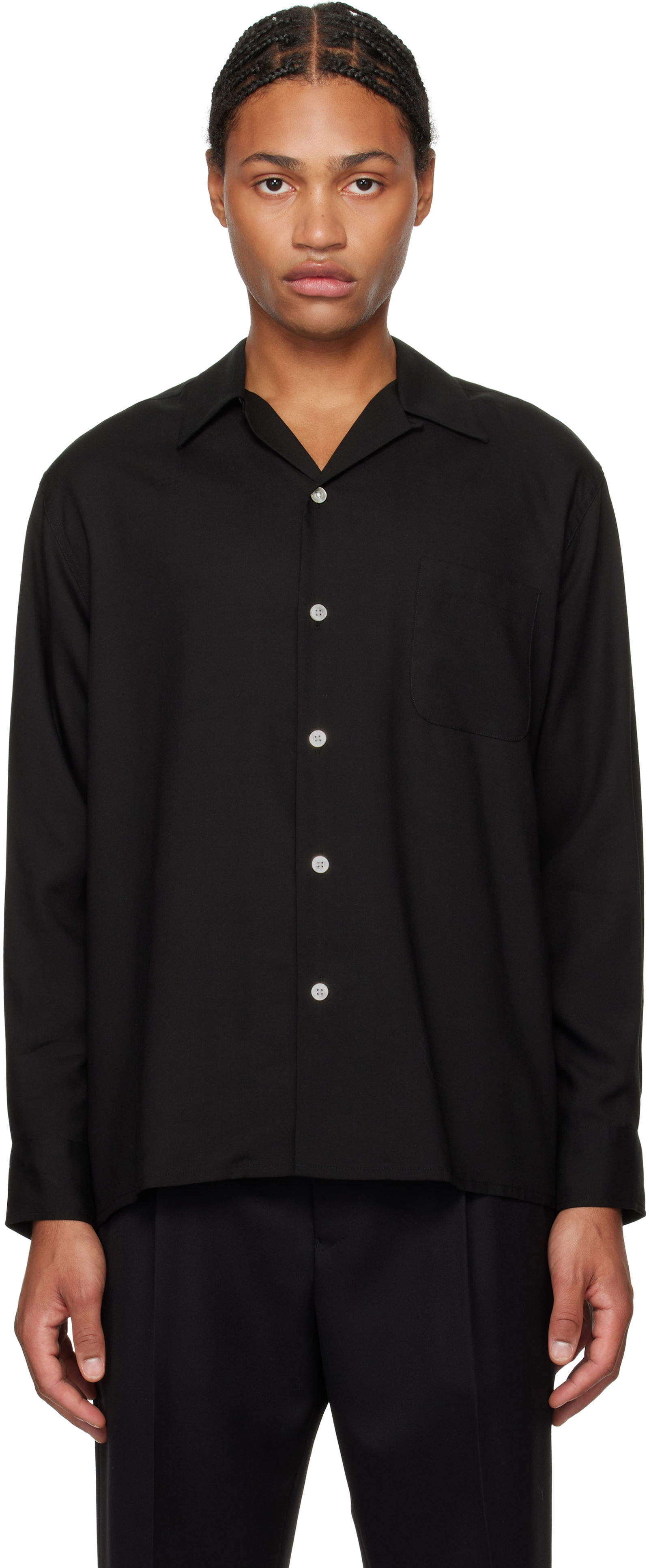 Open Collar Shirt