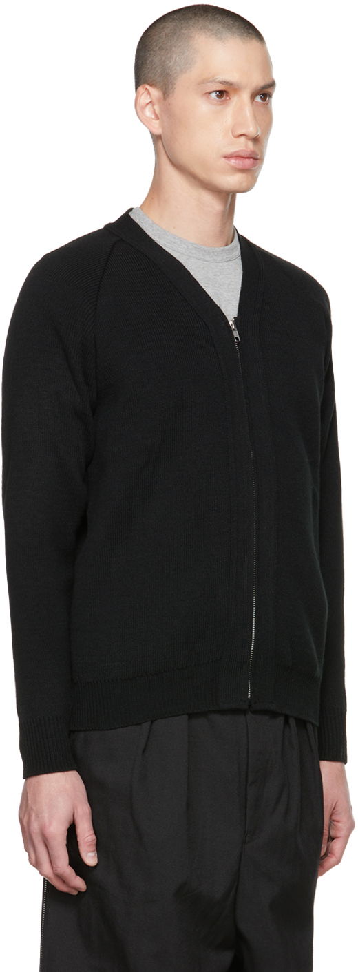 Sveter Comme des Garçons Homme Deux Lochaven of Scotland Zip Cardigan Čierna | DH-N504-051, 1