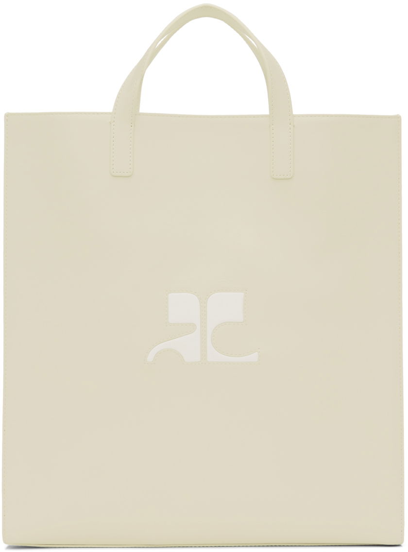 Tote bag Courrèges Courrèges Heritage Tote Bag Biela | 124GSA087CR0027, 0
