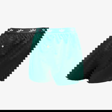 Boxerky adidas Originals Woven Boxer Shorts, 2-Pack Zelené | 4AR007-902, 1