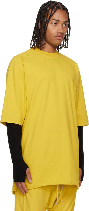 Tričko Rick Owens Concordians Jumbo SS T-shirt Žltá | DU02E7274 RIG, 1