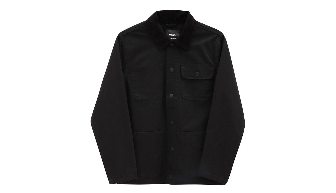 Bunda Vans Drill Chore Coat Čierna | VN0A3WF1BLK, 0