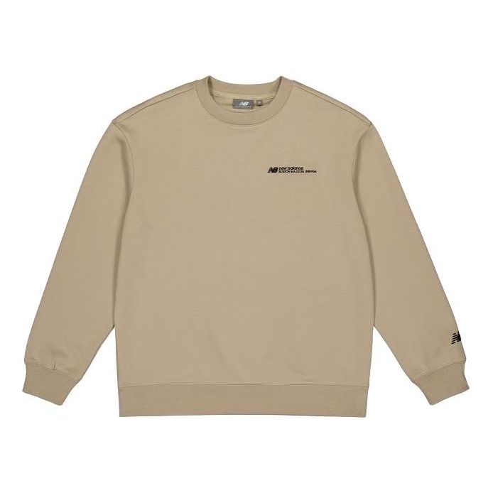 Sveter New Balance Casual Pullover Béžová | NCD43081-LBE
