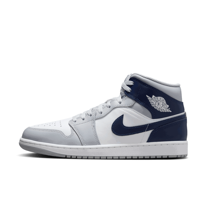 Tenisky a topánky Jordan Air Jordan 1 Mid "Wolf Grey & Midnight Navy" Šedá | DQ8426-104, 0