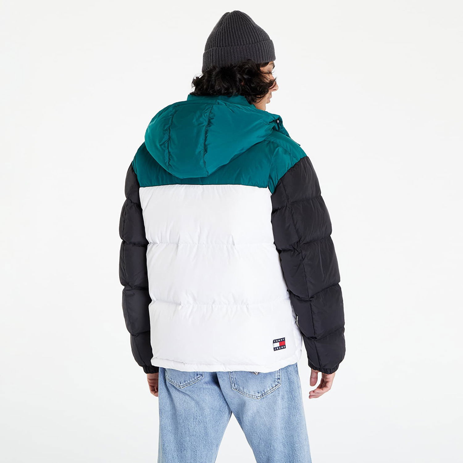 Prešívaná bunda Tommy Hilfiger Tommy Jeans Block Alaska Puffer Rôznofarebný | DM0DM14460 L6O, 0