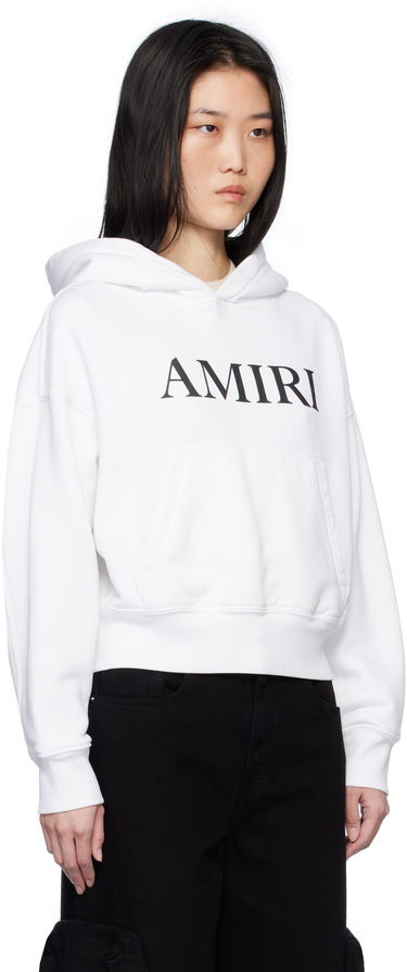 Mikina AMIRI Core Logo Black Hoodie Čierna | AWJYHD1019, 4