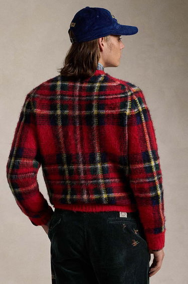 Sveter Polo by Ralph Lauren Plaid Wool Sweater Červená | 710949292, 1