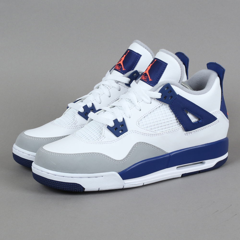 Tenisky a topánky Jordan Air Jordan 4 "Deep Royal Blue" GS Biela | 487724-132, 1