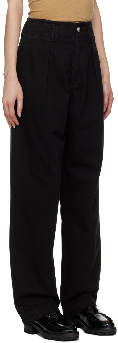 Nohavice rag & bone rag & bone Pleated Trousers Čierna | WDD22H2933F2BL, 1
