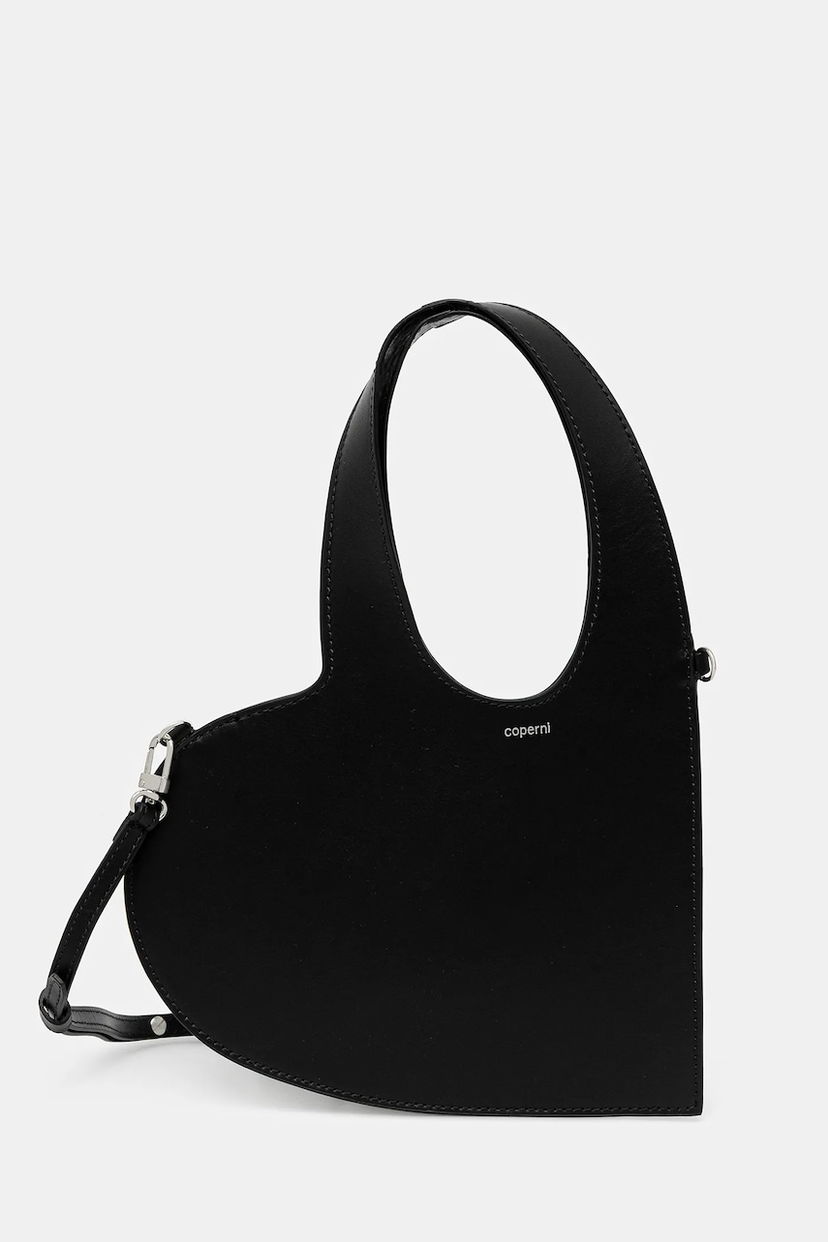 Kabelka Coperni Coperni Mini Heart Tote Bag Čierna | COPBA93F6062