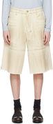 Serapis Tar-Painted Wide Sailor Shorts
