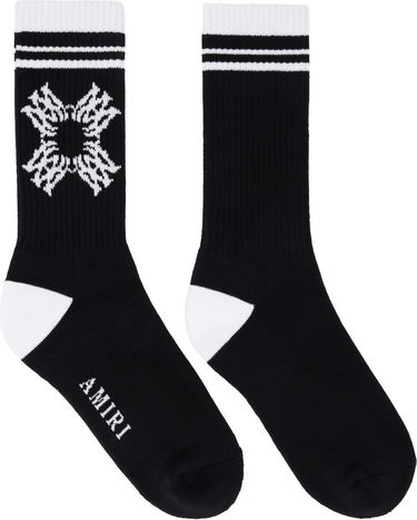 Ponožky AMIRI AMIRI 'MA' Quad Socks Čierna | AMACSK1018, 0