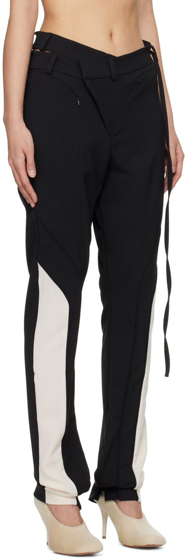 Nohavice Ottolinger Ottolinger Asymmetric Trousers Čierna | 2303501, 1