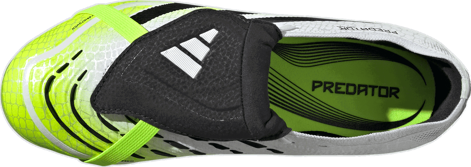 Tenisky a topánky adidas Performance Predator Elite Fold-Over Tongue Firm Ground Biela | JP9915, 1