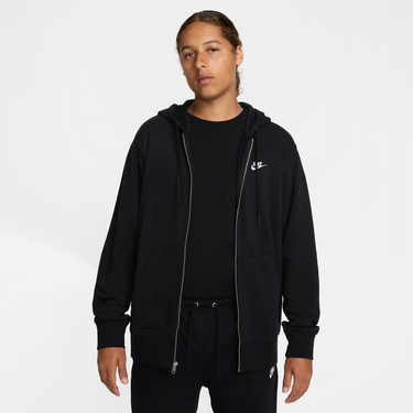 Mikina Nike Nike Club Full-Zip Hoodie Čierna | FN3884-010, 0