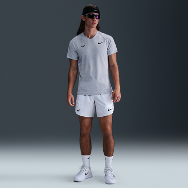 Tričko Nike Rafa Dri-FIT ADV Short Sleeve Tennis T-Shirt Šedá | FD5409-058, 3