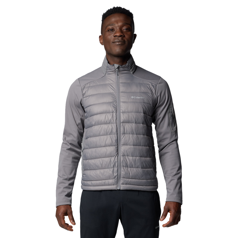Bunda Columbia Tech Hybrid Softshell Jacket Šedá | 2090381023